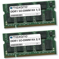 8GB Kit (2x4GB) RAM für Acer Aspire 1410 (DDR2...